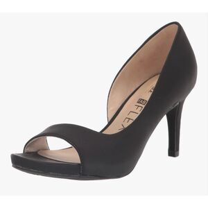 LifeStride Womens Mantra Pumps black size 8, open toe heels